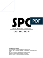 Manual SPC DC Motor