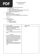 Semi-Detailed Lesson Plan in Mathematics V