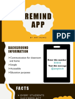 Techtalk Remind App