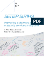 National Maternity Review Report