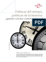 Políticas Del Tiempo, Politicas de La Historia PDF