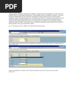 Unique Name For Project, Subproject and Object. Click Create (Shift+F1) - Now Execute or Press CTRL+F8