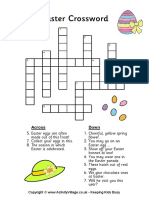 Easter Crossword PDF