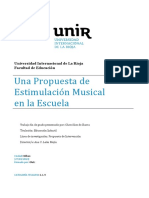 Musicoterapia en Etapa Infantil PDF