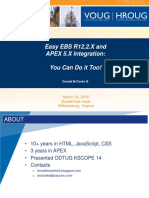 Easy EBS R12.2.X and APEX 5.X Integration - You Can Do It Too!