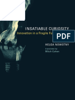 (Inside Technology) Helga Nowotny, Mitch Cohen - Insatiable Curiosity - Innovation in A Fragile future-MIT Press (2008) PDF