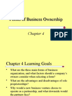 Forms of Business ion - Prep I Class