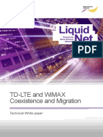 TD-LTE and WiMAX Coexistence and Migration - 110219 PDF