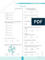 Porcentajes Primero Secundaria PDF