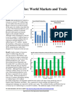 Coffee: World Markets and Trade: 2018/19 Forecast Overview