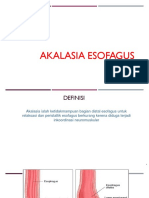 Akalasia Esofagus