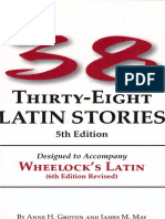 Anne H. Groton, James M. May-38 Latin Stories Designed To Accompany Frederic M. Wheelock's Latin-Bolchazy Carducci (2004) PDF
