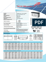 Specification: Constant Current Discharge Characteristics: A (25)