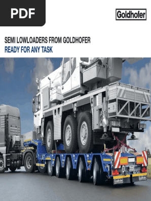 2016 04 Pp Semi Low Loaders Stz En Pdf Suspension Vehicle Semi Trailer Truck