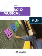 Temario Oposiciones Educación Musical 2017 Temas 4 y 5 en Catalán