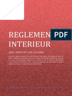 Reglement Interieur Services 24h Algerie Fr