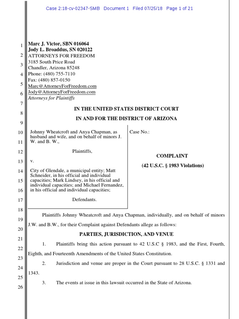 Complaint PDF | PDF | Damages | Punitive Damages