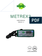 Metrex Manual v1 9 Español