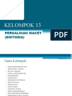 Kelompok 13 Distosia