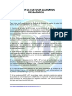 Cadena de Custodia PDF