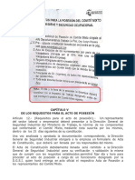 Requisitos Posesión Comité Mixto