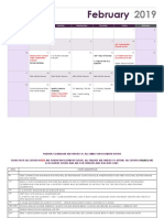 February Parent Calendar