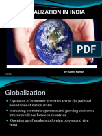 Globalization in India: By-Sumit Kumar