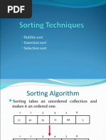 Bubble Sort Insertion Sort Selection Sort