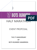 Proposal 3rd Anniversary Bots Runners Half Marathon2