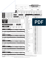 Interactive D&D 3.5 Character Sheet