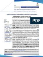 Calidad de Amistad y Consumo de Alcohol en Adolescentes