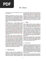 Dr. Seuss | PDF | Dr. Seuss