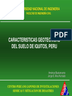 POWER POINT caracteristicas geotecnicas del suelo de IQUITOS PERU  -JORGE ALVA HURTADO.pdf