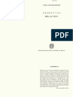 Analisis Gramatical Del Discurso PDF