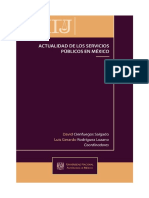 Actualidad de Los Servicios Públicos en México