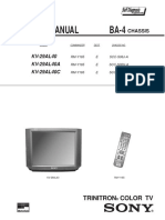 Sony KV 29al40 Ba 4 PDF