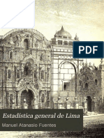 Manuel Atanasio Fuentes Estadística General de Lima PDF