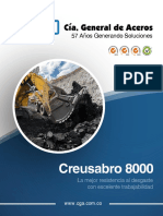 Creusabro 8000: La combinación óptima de resistencia al desgaste y trabajabilidad