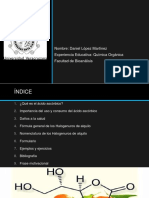 Nomenclatura Halogenuros de Alquilo