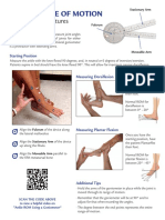 Ankle Range of Motion: - Avoid Contractures