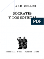 Zeller, Eduard - Socrates y Los Sofistas Ed. Nova 1955