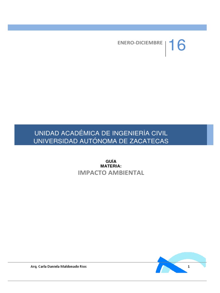 Impacto Ambiental | PDF | Entorno natural | Ciencias fisicas