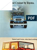 Toyota Fj40 1980 Brochure