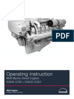 MAN D2840 LE301 Operating Instruction