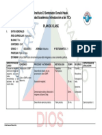 Plan de Clase 2 BACH 13 de Febrero