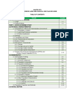 C. Table of Contents - Vol III