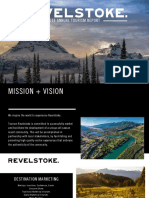 Tourism Revelstoke 2018 Annual Tourism Report 