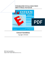 Esteem 8 Installation Guide