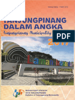 Kota Tanjung Pinang Dalam Angka 2017