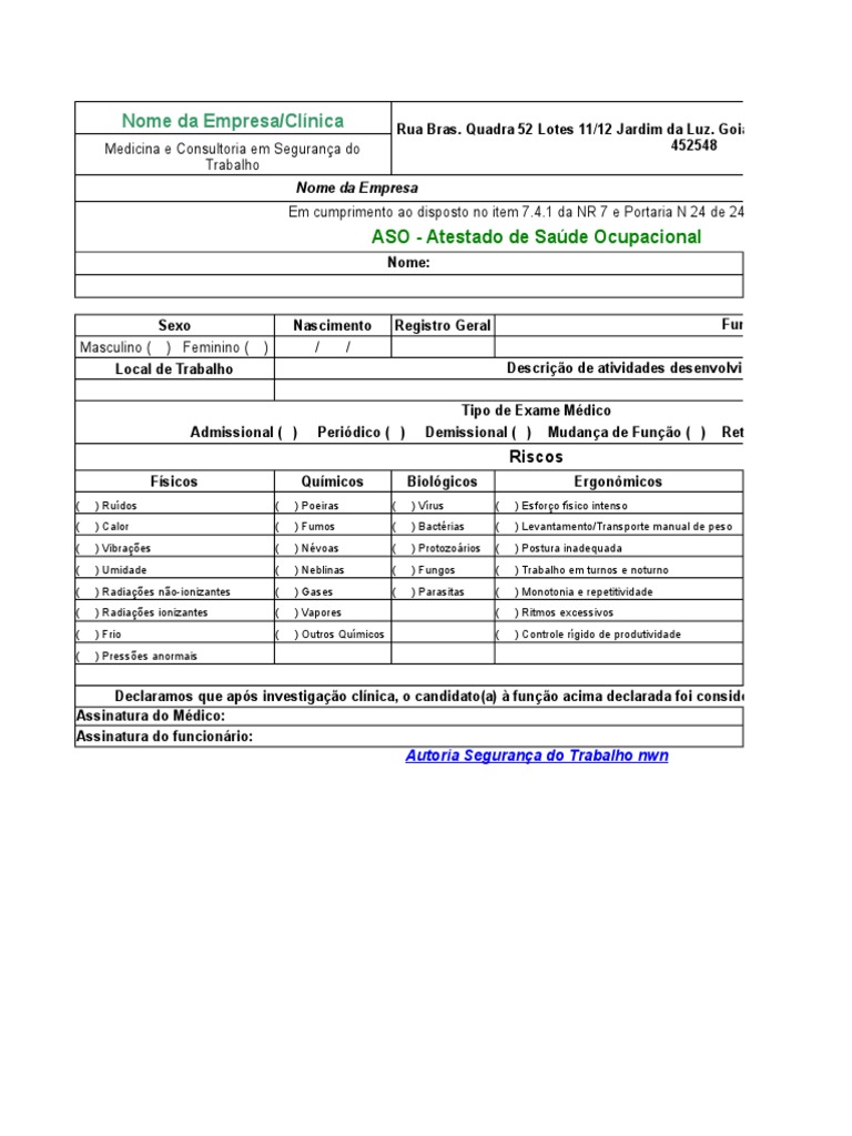 Modelo de Aso | PDF
